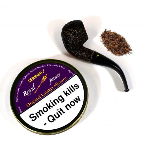 Germains Royal Jersey Original Latakia Mixture Pipe Tobacco 50g Tin