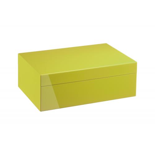 Morici Roma Cigar Humidor - 50 Cigar Capacity - Pistachio