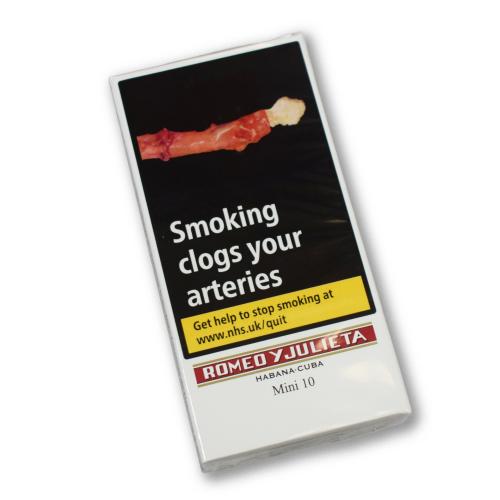 Romeo y Julieta Mini Cigarillos - Pack of 10