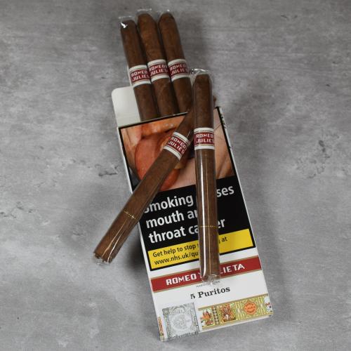 Romeo y Julieta Puritos - Pack of 5 Cigars