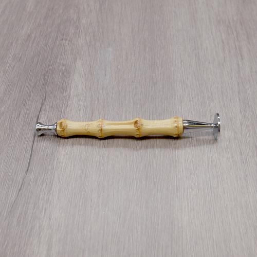 Rattrays Slim Caber Rings Pipe Tamper - Light Bamboo