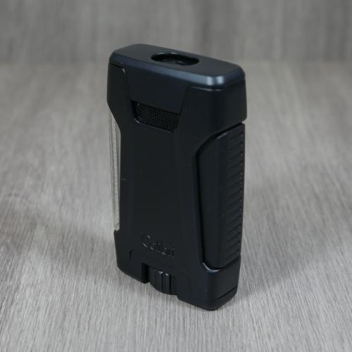 Colibri Rebel - Double Jet Flame Lighter - Black