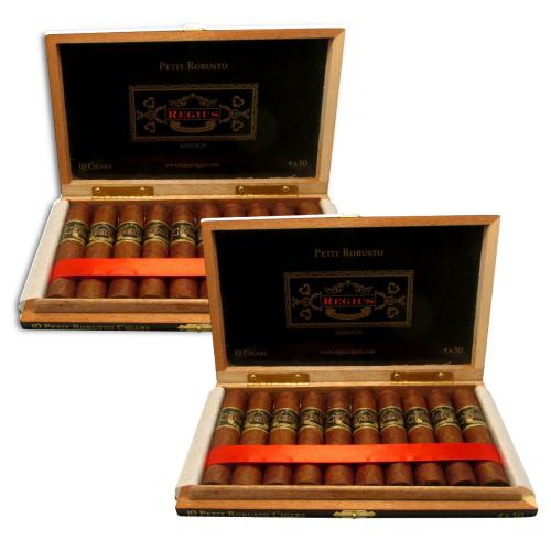 Regius Petit Robusto Cigar - 2 x Box of 10 (20) Bundle Deal