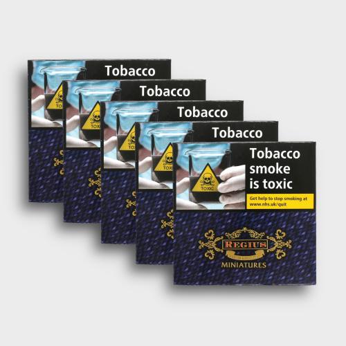 Regius Miniatures Cigarillo Cigar - 5 Packs of 10 (50 Cigars)