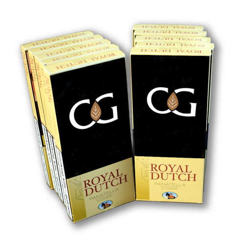 Ritmeester Royal Dutch Panatella Cigar - 10 Packs of 5 (50) Bundle Deal