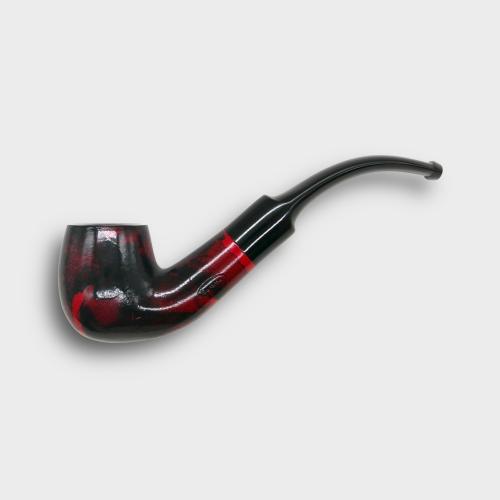 Sarome Pearwood Red Moss Bent Metal Filter Fishtail Pipe (SAR015)