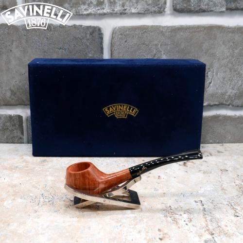 Savinelli Autograph Mignon Smooth Fishtail Pipe (SAV774)