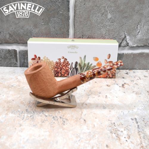 Savinelli Granola 141 Rustic Natural 6mm Pipe (SAV974) (End of Line)