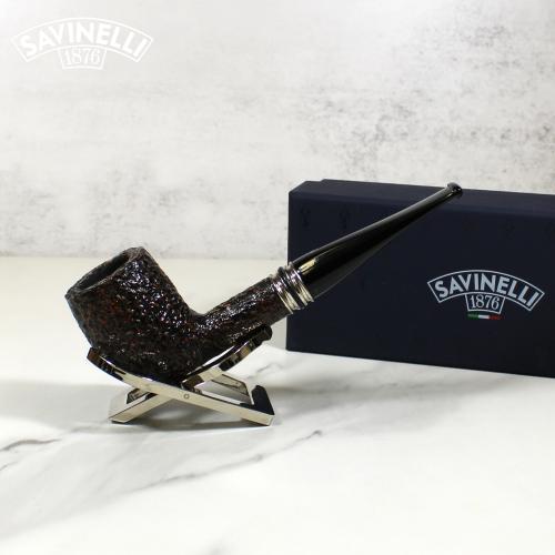 Savinelli Desigual Rustic 111 Straight 6 mm Filter Fishtail Pipe (SAV1100)