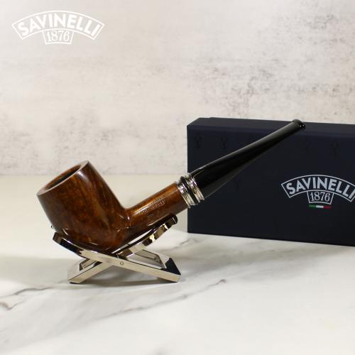 Savinelli Desigual Smooth 111 Straight 6mm Filter Fishtail Pipe (SAV1105)