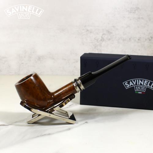 Savinelli Desigual Smooth 127 Straight 6mm Filter Fishtail Pipe (SAV1111)