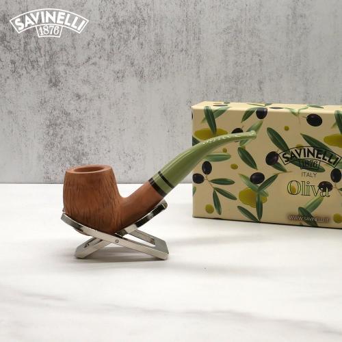 Savinelli Oliva Natural 601 Rustic 6mm Pipe (SAV1231) (End of Line)
