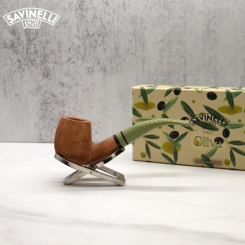 Savinelli Oliva Natural 601 Rustic 9mm Pipe (SAV1235)