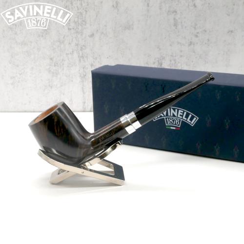 Savinelli Fuoco 111 KS Smooth 6mm Filter Fishtail Pipe (SAV1430)