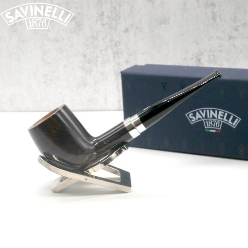 Savinelli Fuoco 111 KS Smooth 6mm Filter Fishtail Pipe (SAV1431)