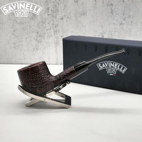 Savinelli Luisa Fiammata Siabbiata 121 3mm Fishtail Pipe (SAV1448)