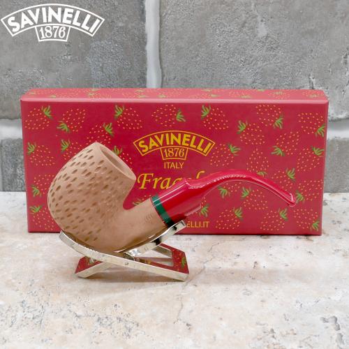 Savinelli Fragola 614 Rustic Natural 6mm Fishtail Pipe (SAV1624) (End of Line)