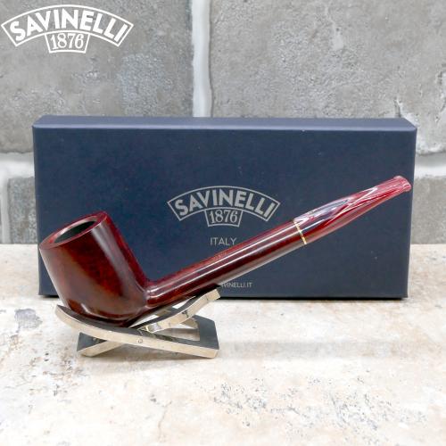 Savinelli Vigna 804 Smooth Straight 6mm Fishtail Pipe (SAV1640)