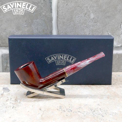 Savinelli Vigna 409 Smooth Straight 6mm Fishtail Pipe (SAV1647)