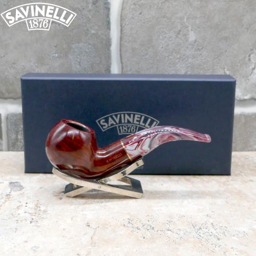 Savinelli Vigna 642 Smooth Bent 6mm Fishtail Pipe (SAV1649)