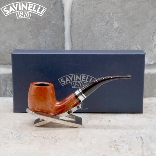 Savinelli Minerva 601 Smooth Natural 6mm Fishtail Pipe (SAV1691)