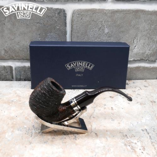 Savinelli Minerva 614 Rustic Brown 6mm Fishtail Pipe (SAV1712)