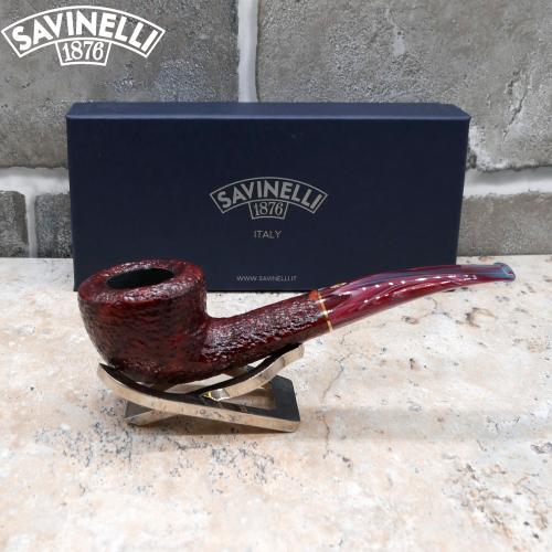 Savinelli Vigna 316 Rustic Bent 6mm Fishtail Pipe (SAV1734)