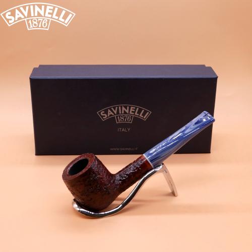 Savinelli Oceano Dark Rustic 106 Straight 6mm Pipe (SAV1742)
