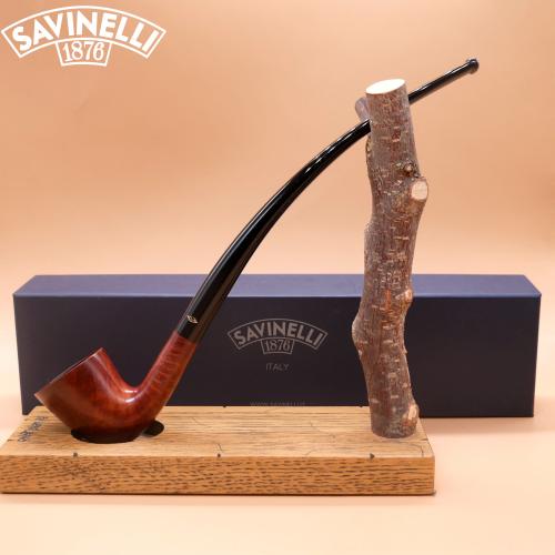 Savinelli Churchwarden 921 Smooth Bent Fishtail Pipe (SAV1931)