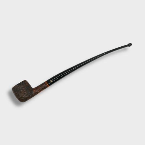 Savinelli Churchwarden 901 Brownblast Bent 6mm Fishtail Pipe (SAV1933)
