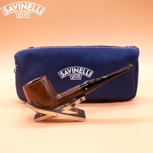 Savinelli ONE Starter Kit 106 Smooth Straight 6mm Filter Fishtail Pipe (SAV1975)