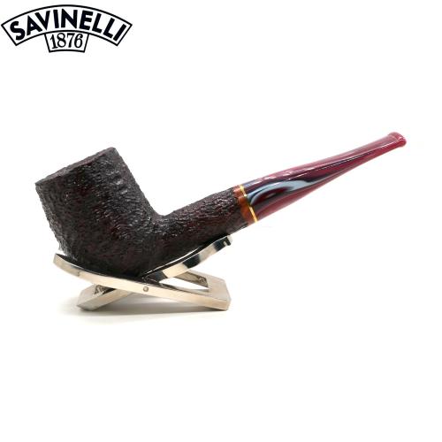 Savinelli Vigna 141 Rustic Straight 6mm Fishtail Pipe (SAV2031)