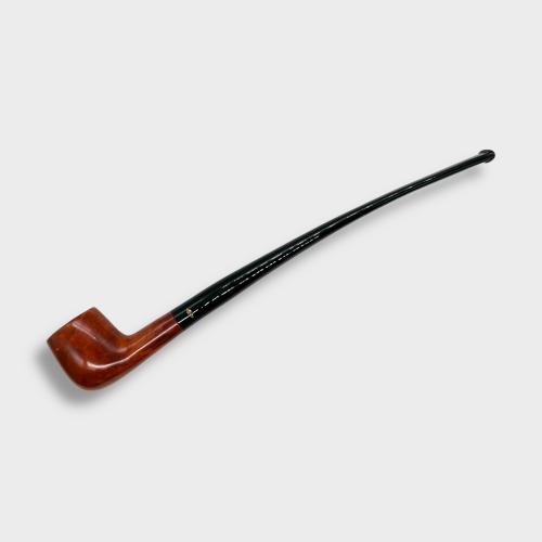 Savinelli Churchwarden 901 Smooth Bent 6mm Fishtail Pipe (SAV2085)