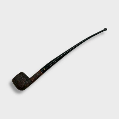 Savinelli Churchwarden 901 Brownblast Bent 6mm Fishtail Pipe (SAV2094)