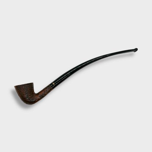 Savinelli Churchwarden 921 Brownblast Bent 6mm Fishtail Pipe (SAV2095)