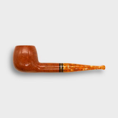 Savinelli Miele 207 Smooth Straight Honey 6mm Filter Fishtail Pipe (SAV2103)