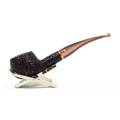 Savinelli Roma Lucite 315 Rustic KS 6mm Filter Fishtail Pipe (SAV499)