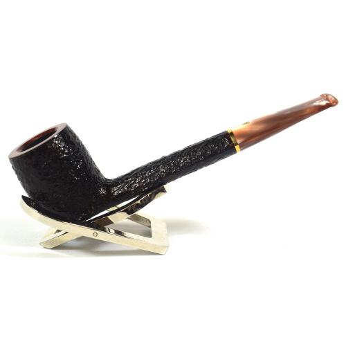 Savinelli Roma Lucite 802 Rustic Straight 6mm Fishtail Pipe (SAV523)