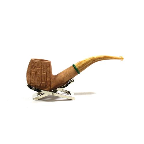 Savinelli Bamboo 602 Rusticated 6mm Fishtail Pipe (SAV839)