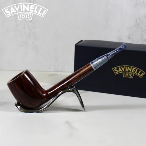 Savinelli Oceano Burgundy 804 Smooth Straight Billiard 6mm Pipe (SAV925)