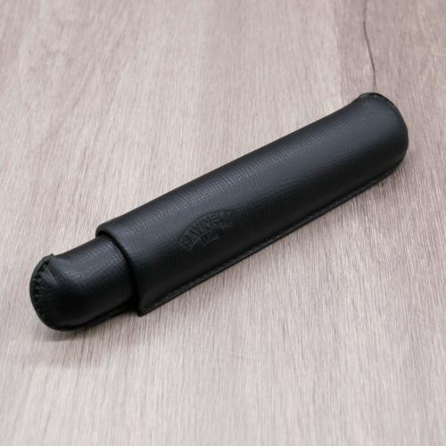 Savinelli Leather Cigar Case - Black - Fits 1 Cigar