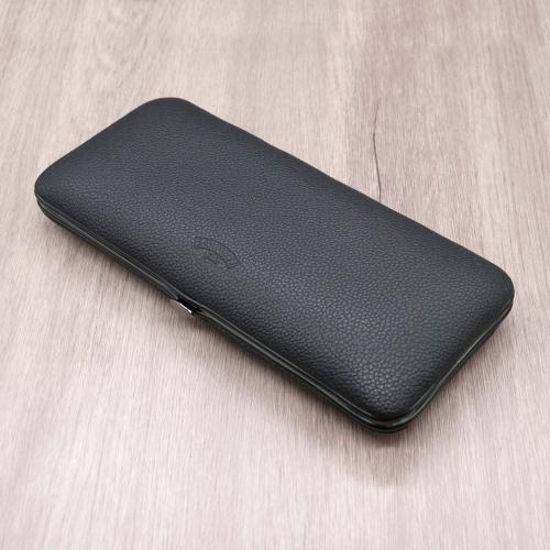 Savinelli Leather Cigar Case - Black - Fits 3 Cigars