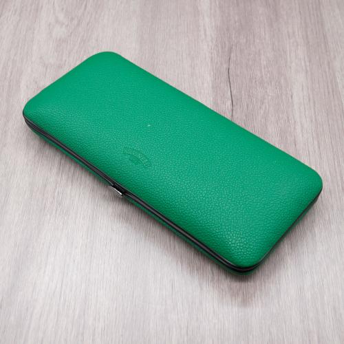 Savinelli Leather Cigar Case - Green - Fits 3 Cigars