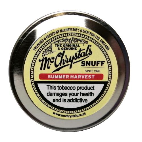 McChrystals Summer Harvest (Formerly Raspberry) Snuff - Large Tin - 8.75g