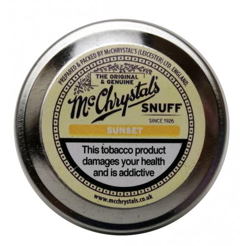 McChrystals Sunset (Formerly Apricot) Snuff - Large Tin - 8.75g