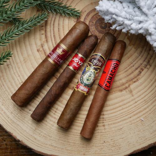 Santas Little Helpers Christmas Cigar Sampler - 4 Cigars