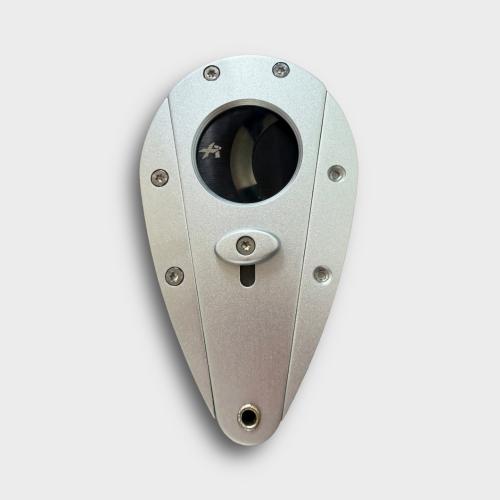 Xikar Xi1 Cigar Cutter - Silver With Black Wings