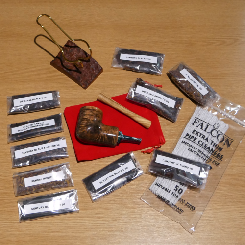 Smokes Of The Past Calabash Brog Pipe Tobacco Sampler - Pipe & 10 x 5g