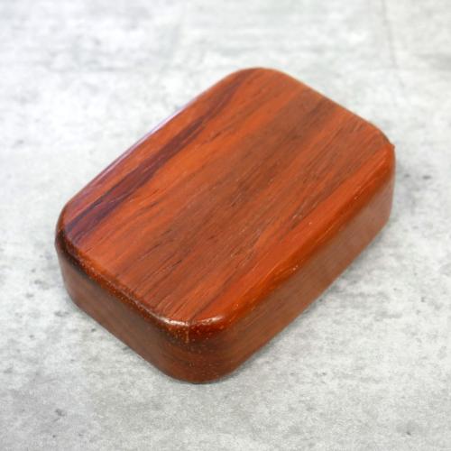 Wilsons of Sharrow Wooden Snuff Box - Plain Rosewood