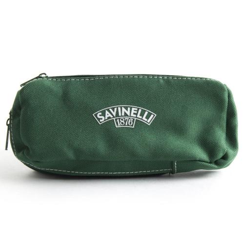 Savinelli Pipe & Tobacco Cloth Pouch - Green